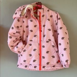 Mini Boden Hedgehog Coat